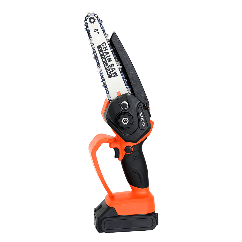 GPT1002 Cordless Mini Handheld Electric Chainsaw for Tree Trimming Wood Cutting Featured Image
